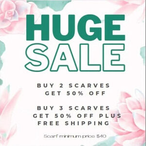 🎉HUGE SALE ON ALL SCARVES 🎉